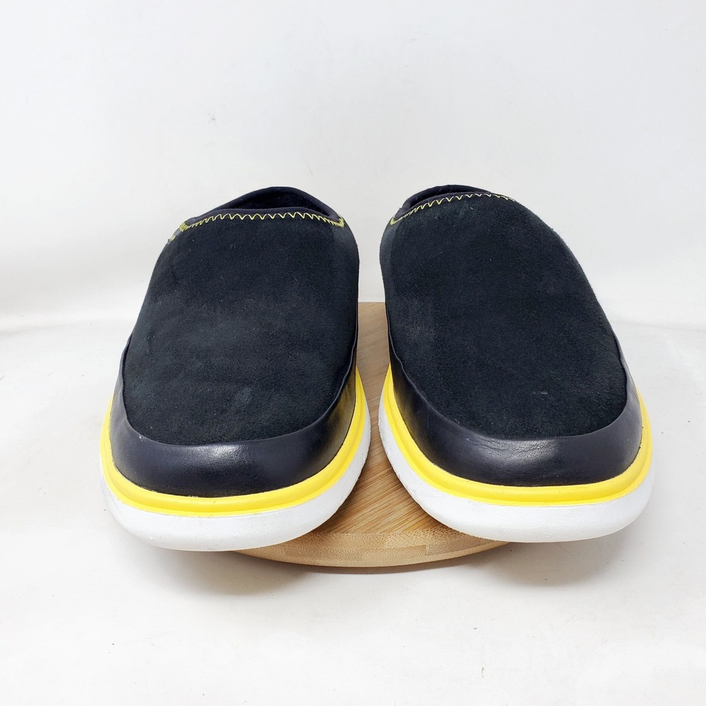 Cole Haan Generation Dweller Shoes Mens 10 Black Slip On Comfort Slipper Sneaker - Picture 3 of 13